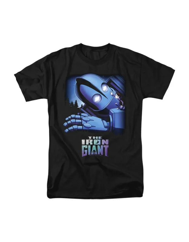 Iron Giant And Hogarth Short Sleeve Tee / T-shirt, 100% Cotton