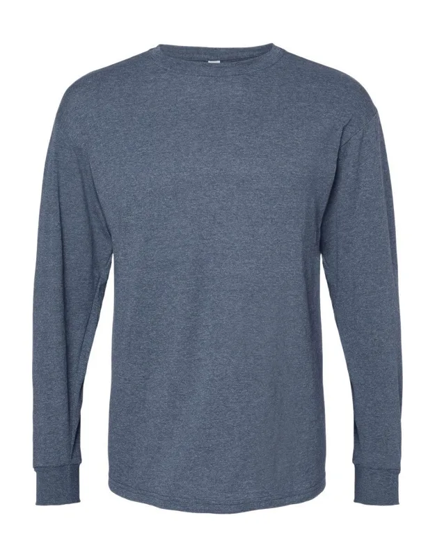 Gold Soft Touch Long Sleeve T-shirt 100% Preshrunk Cotton, Standard Fit