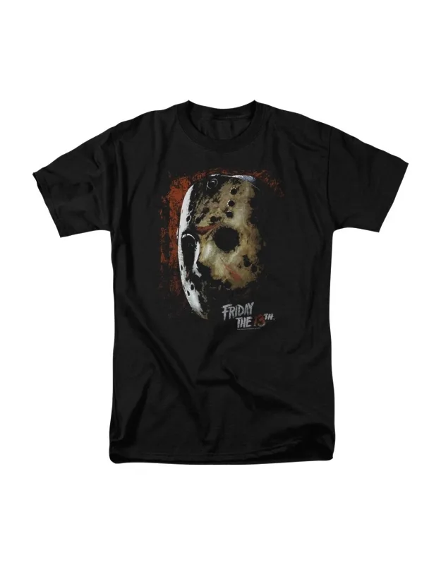 Friday The 13th Mask Of Death Short Sleeve T-shirt - 100% Cotton, Stylish Design