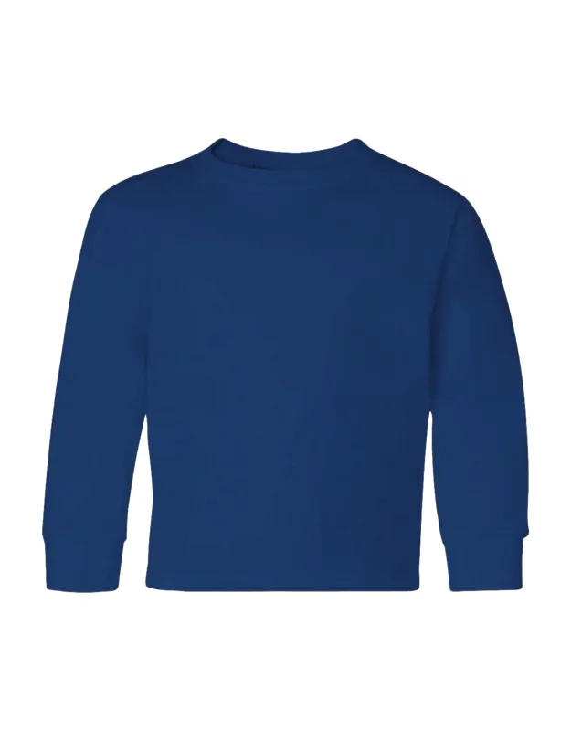 Dri-power Long Sleeve T-shirt With Advanced Moisture-management Performance, Noticeably Softer Hand