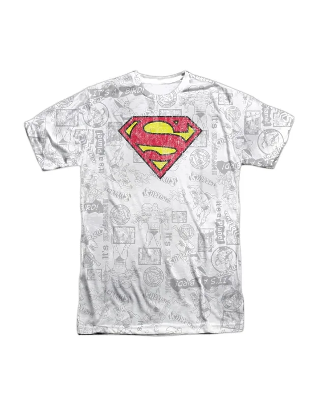 Superman Classic Repeat Crew Tee