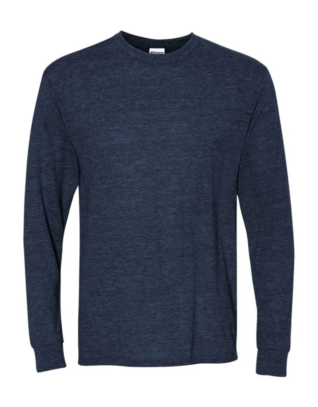 Dri-power Long Sleeve T-shirt With Advanced Moisture-management Performance