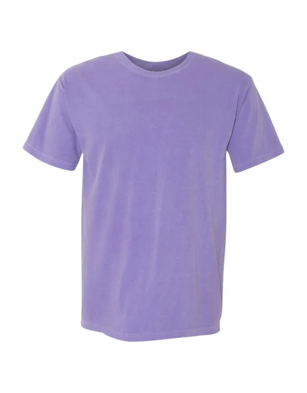 Garment-dyed Heavyweight T-shirt, Relaxed Fit, Soft Ring Spun Fabric