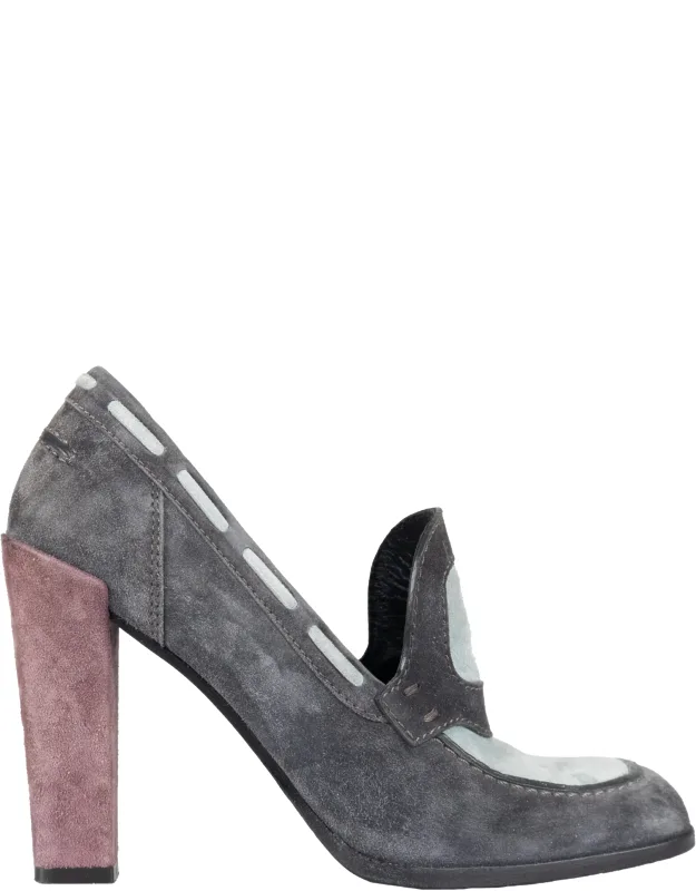 Suede Pump
