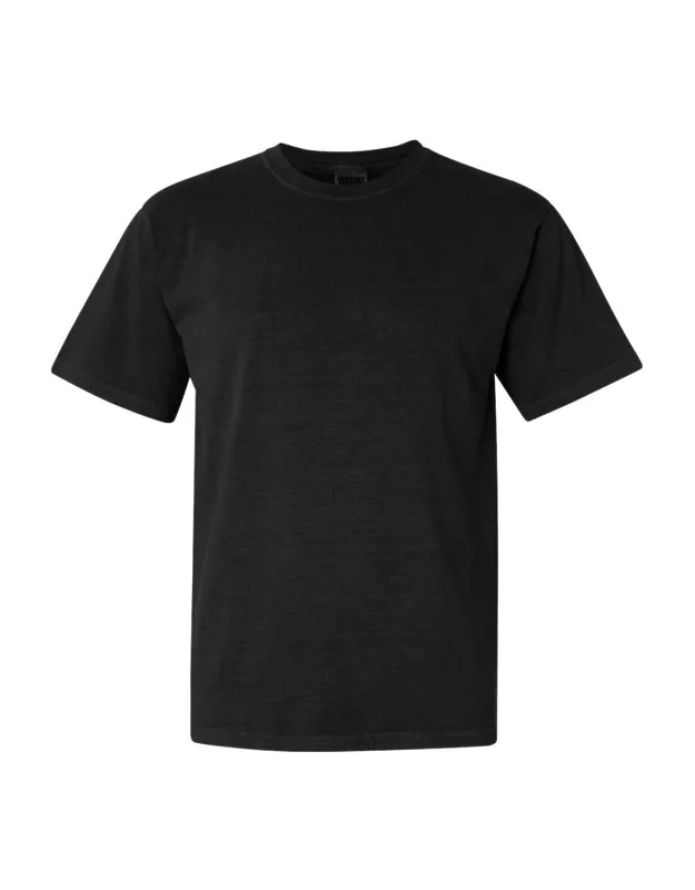 Garment-dyed Heavyweight T-shirt, Relaxed Fit, Soft Ring Spun Fabric