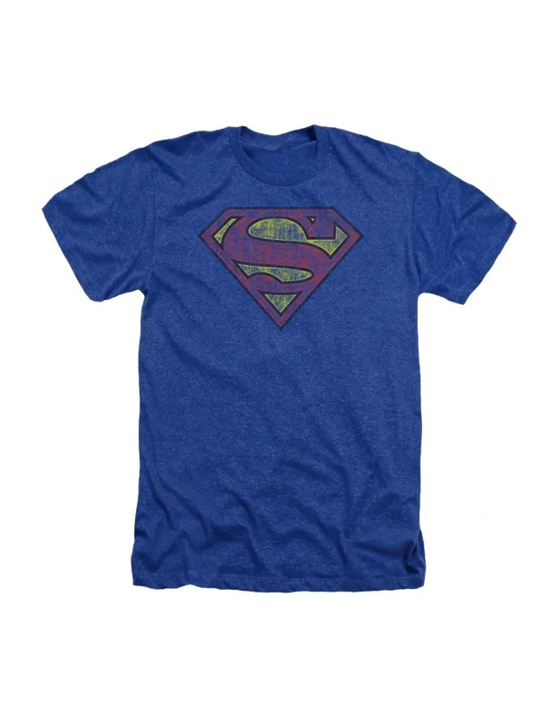 Superman Tattered Shield Tee