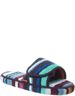 Chandler Open Slipper - 100% Cotton, Machine Washable