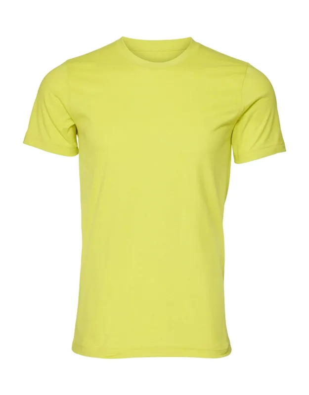 _canvas Jersey Crew Neck Short Sleeve T-shirt With Ribbed Neckline And Double Needle Stitched Hem_