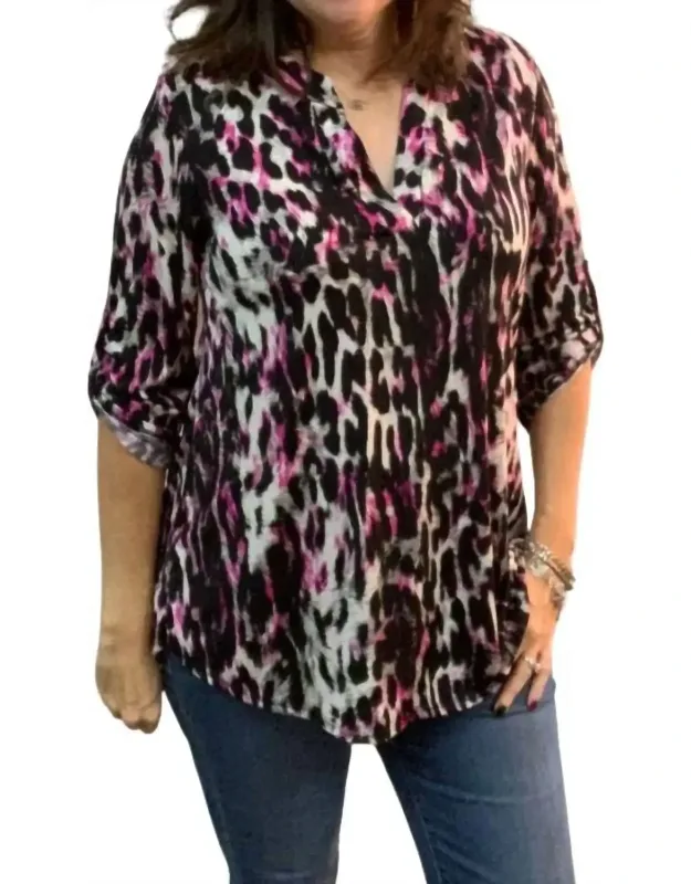 Animal Print Top