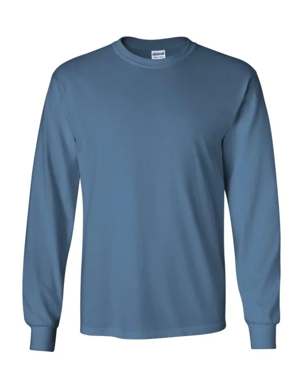 Ultra Cotton Long Sleeve T-shirt - Heavyweight Fabric, Classic Fit