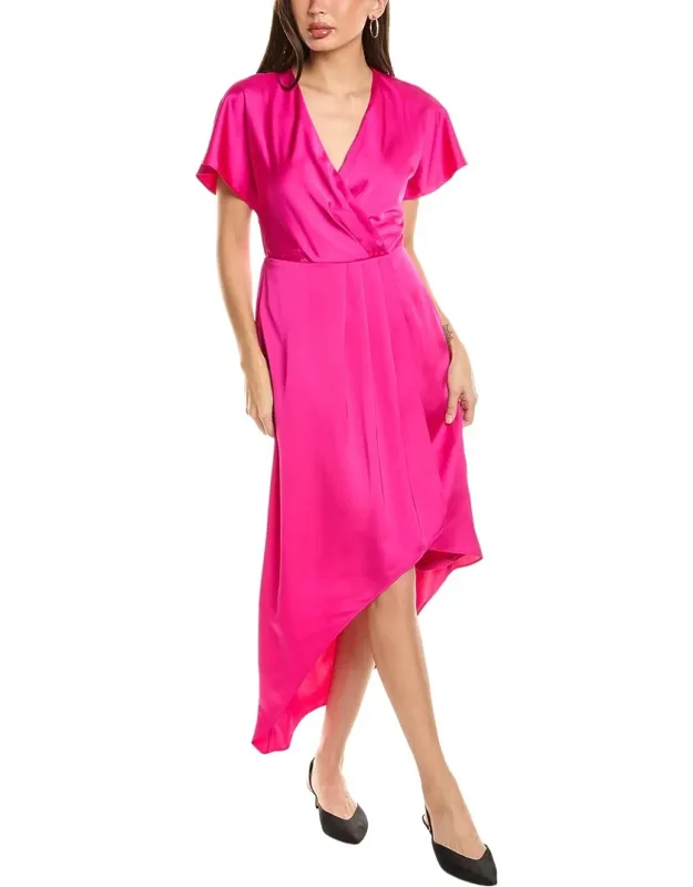 Asymmetrical Midi Dress