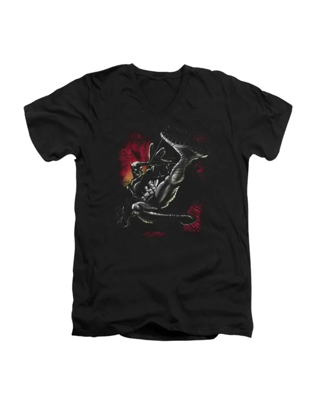 Batman Kick Swing V Neck T-shirt