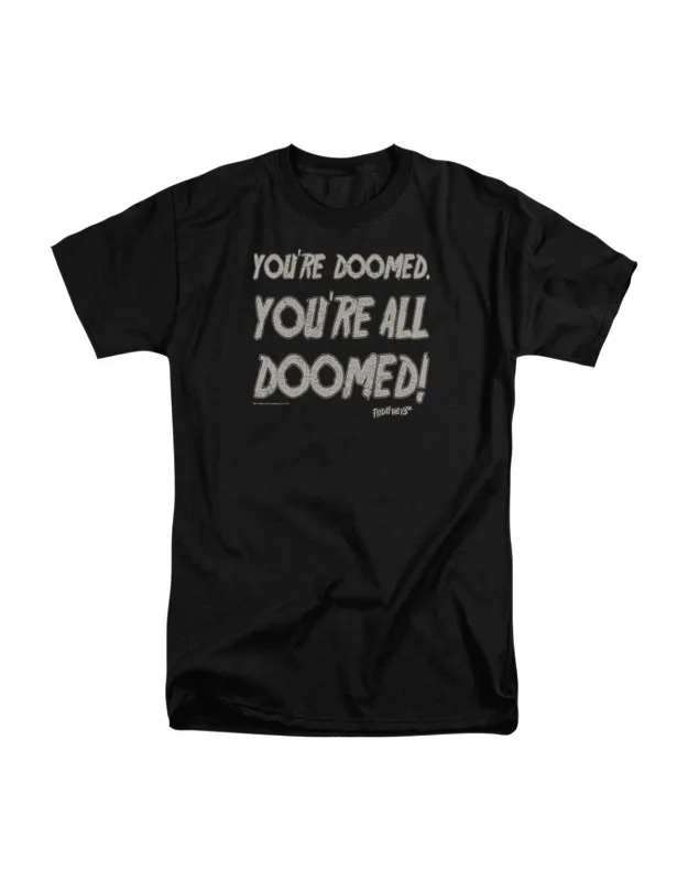Friday The 13th Doomed Short Sleeve Tall T-shirt Stylish And Easy