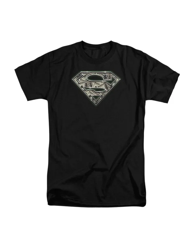Superman All About The Benjamins Short Sleeve Tee - 100% Cotton, Stylish Design