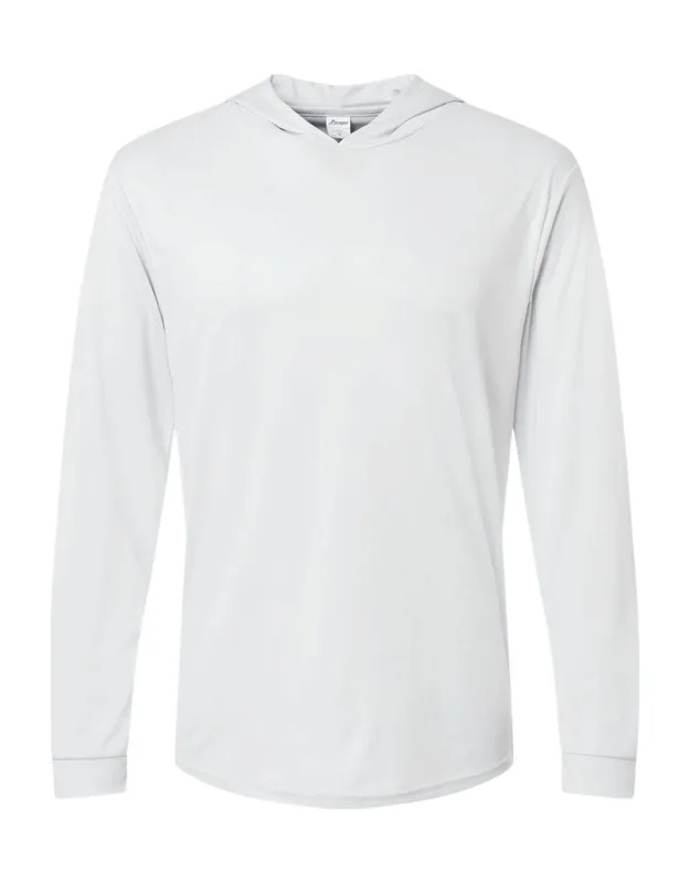 Paragon Bahama Performance Hooded Long Sleeve T-shirt With Upf 50+ Protection And Moisture Management Properties