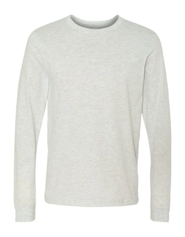 Jersey Long Sleeve Tee, 100% Airlume Combed And Ringspun Cotton, Retail Fit