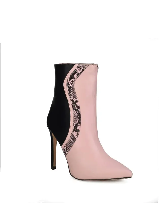 Celeste Ankle Boots With Thin Heel
