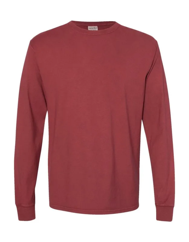 Garment-dyed Long Sleeve T-shirt
