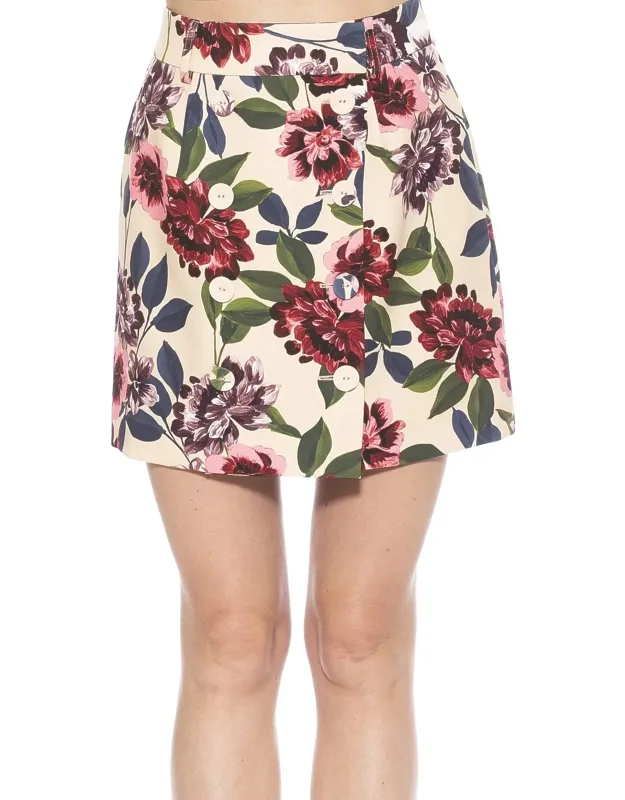 Cyrus Skirt High Waisted, Belt Loops
