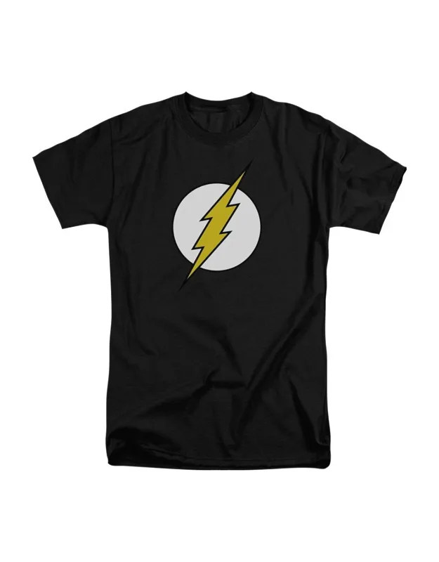 Dc Comics Flash Fl Classic Short Sleeve Tee - 100% Cotton, Officially Licensed