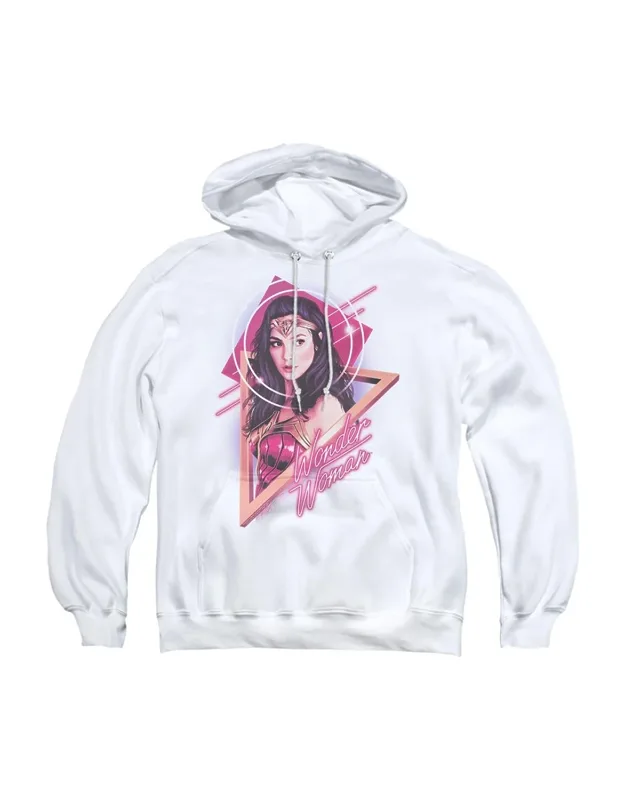 Wonder Woman 84 Soft Glow Hoodie - Stylish For Everyday Wear, 50% Cotton And 50% Polyester