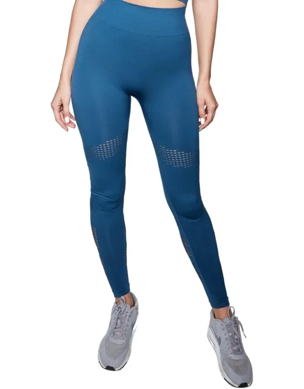 Venus Legging With Mesh Detailing And Compression Waistband