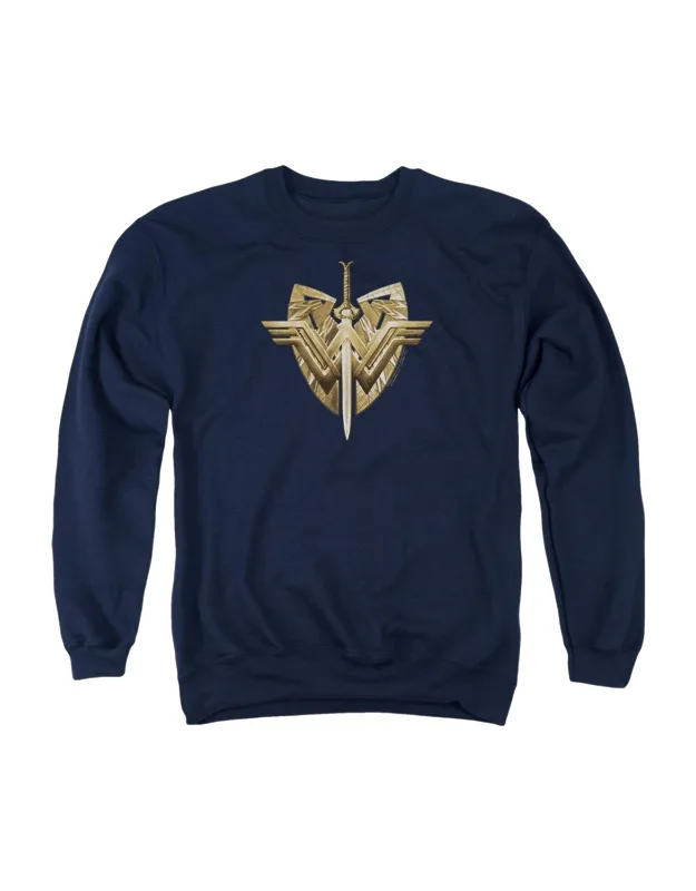 Wonder Woman Movie Sword Emblem Crewneck Sweatshirt