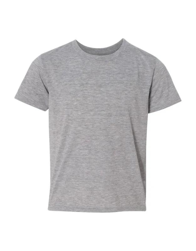 Performance Youth T-shirt With Moisture Management And Odor Control