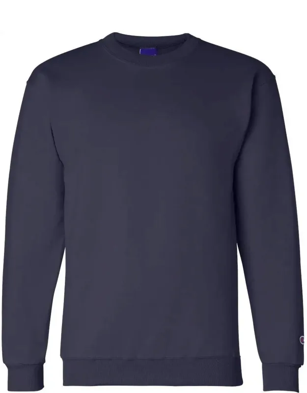 Powerblend Crewneck Sweatshirt With Durable Coverstitching And Heavy Ribbed Knit Waistband