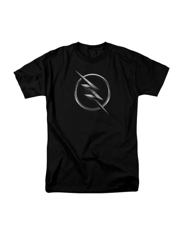 Flash Zoom Logo Short Sleeve Tee - 100% Cotton, Officially Licensed