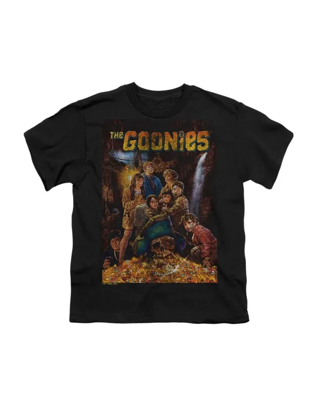 The Goonies Poster Short Sleeve Youth Tee - Stylish For Everyday Wear, 100% Cotton