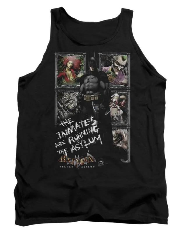 Batman Arkham Asylum Running The Asylum Tank Top