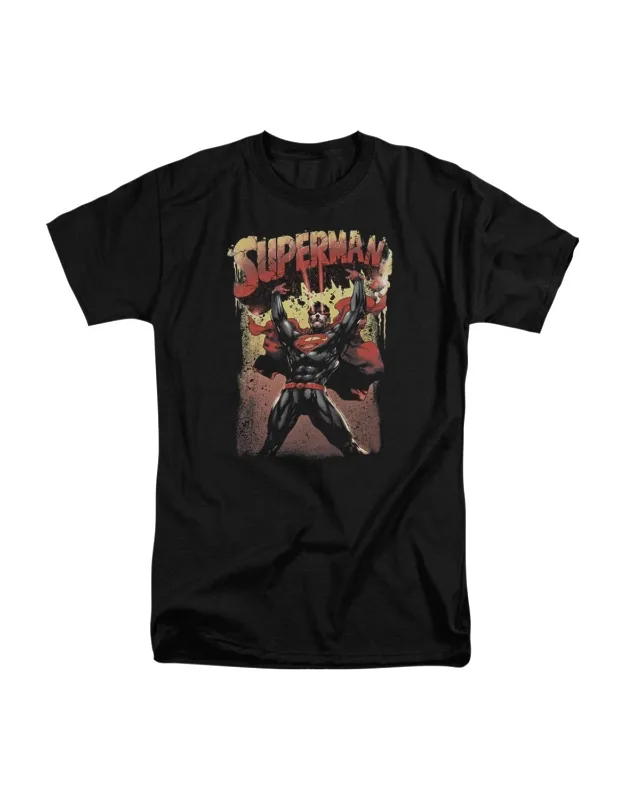 Superman Lift Up Short Sleeve Tall Tee - 100% Cotton, Stylish Design