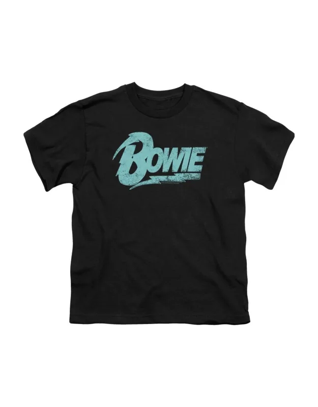 David Bowie Logo Short Sleeve Tee Stylish, Easy