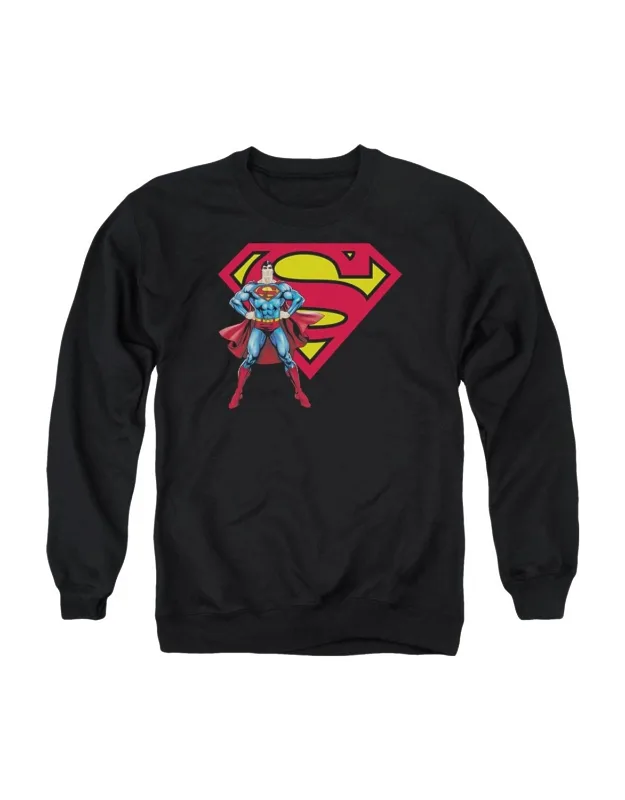 Superman & Logo Crewneck Sweatshirt