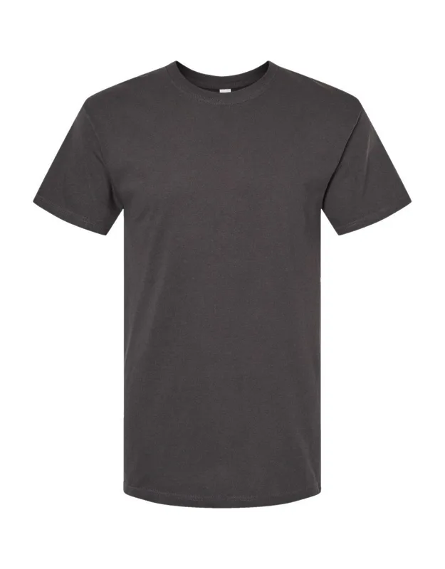 Gold Soft Touch T-shirt, 100% Cotton Preshrunk Jersey, Tear Away Label
