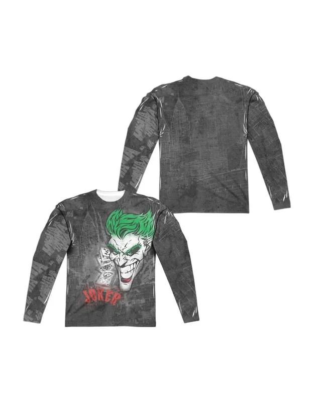 Batman Joker Sprays The City Long Sleeve Tee