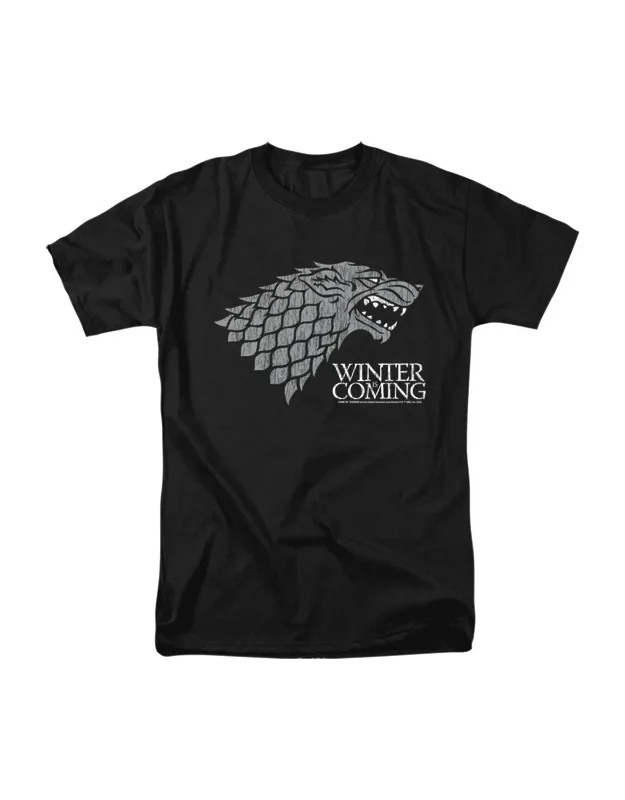 Game Of Thrones Stark Winter Is Coming Short Sleeve T-shirt