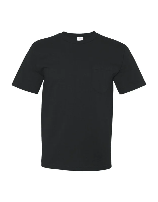 Usa-made Short T-shirt With A Pocket