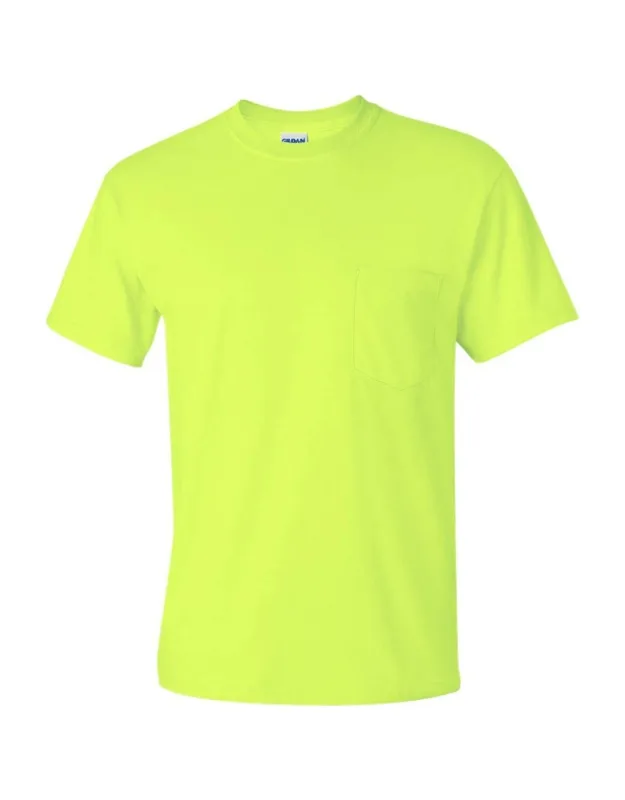 Ultra Cotton Pocket T-shirt - Heavyweight Fabric, Classic Fit