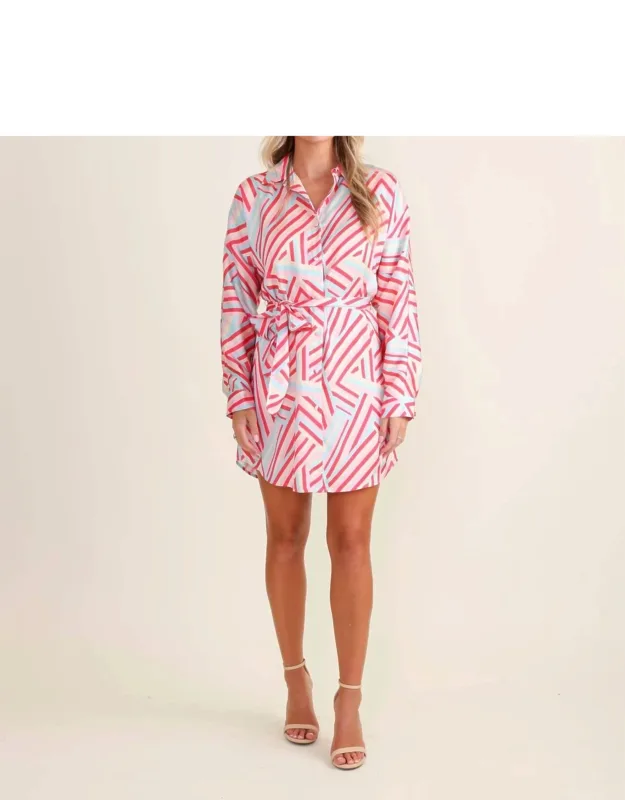 Margaret Dress - Long Sleeve, Adjustable Tie Waist