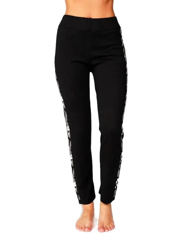 Camo Trim Track Pants