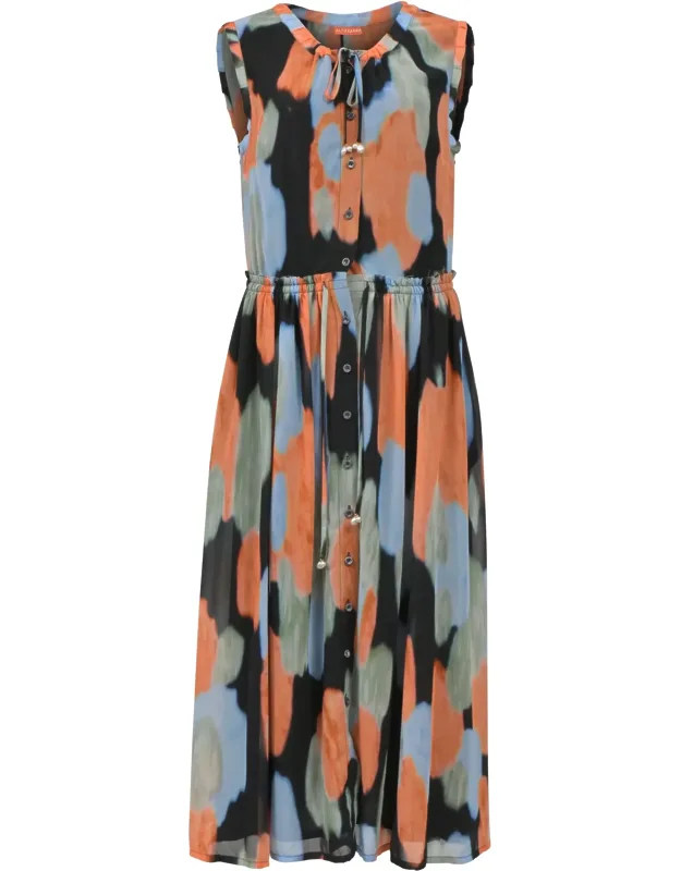 Aether Tie-dye Midi Dress