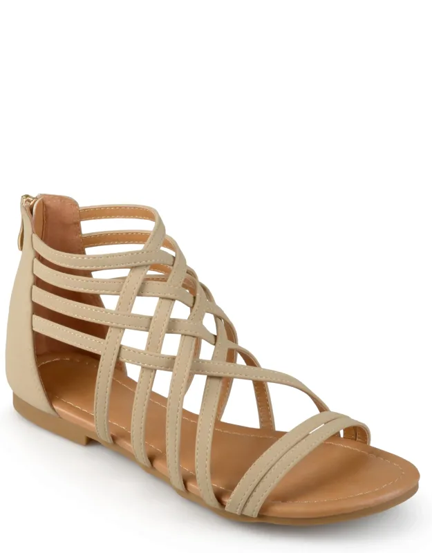 Hanni Sandal With Intricate Straps And Block Heel