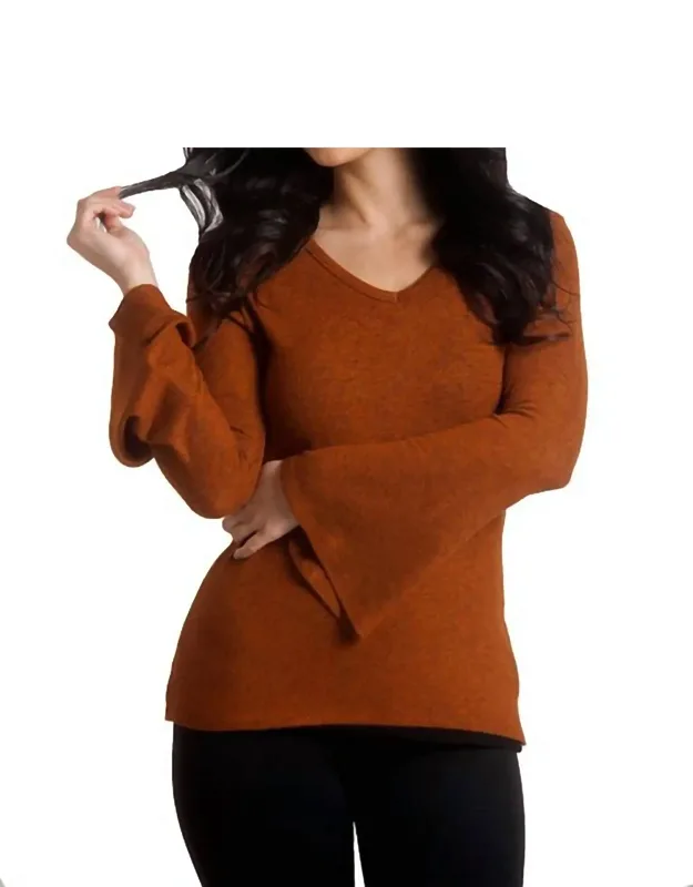 Supersoft Bell Sleeve Top