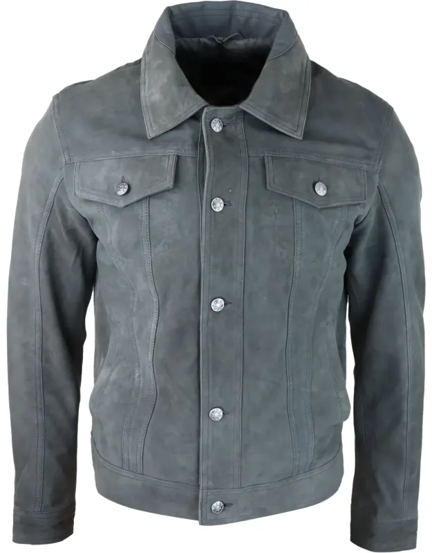 Suede Biker Jacket