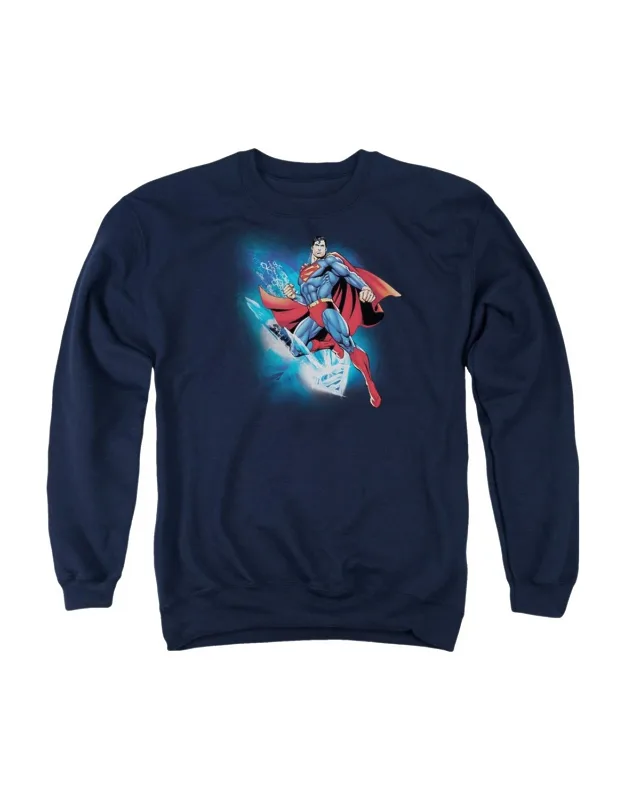 Superman Crystallize Crewneck Sweatshirt