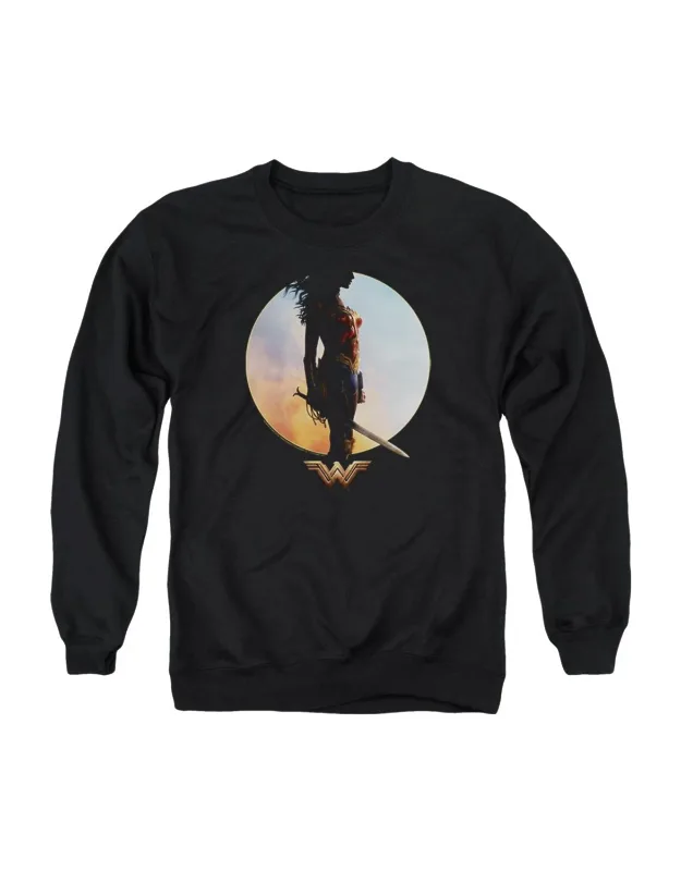 Wonder Woman Movie Wisdom And Wonder Crewneck Sweatshirt