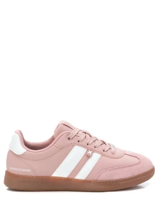 Casual Sneakers With Breathable Faux Leather And Lightweight Design