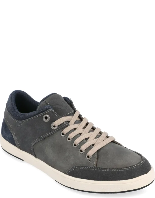 Territory Pacer Casual Leather Sneaker With 6 Mm Tru Comfort Foam™ And Eva Outsole